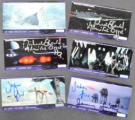 STAR WARS - EMPIRE STRIKES BACK - CAST SIGNED TRADING CARDS