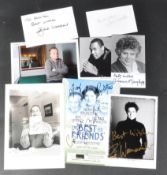 BRITISH COMEDY - AUTOGRAPHS - COLLECTION OF ASSORTED SIGNED PHOTOS