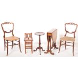 COLLECTION OF VICTORIAN & EARLY 20TH CENTURY FURNITURE