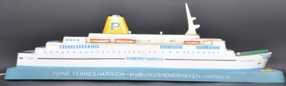 RETRO PRINZ FERRIES HAMLET MODEL PASSENGER SHIP