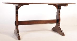 VINTAGE 20TH CENTURY ERCOL OLD COLONIAL DINING TABLE