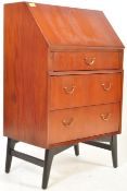 RETRO VINTAGE MID 20TH CENTURY TEAK WOOD BUREAU