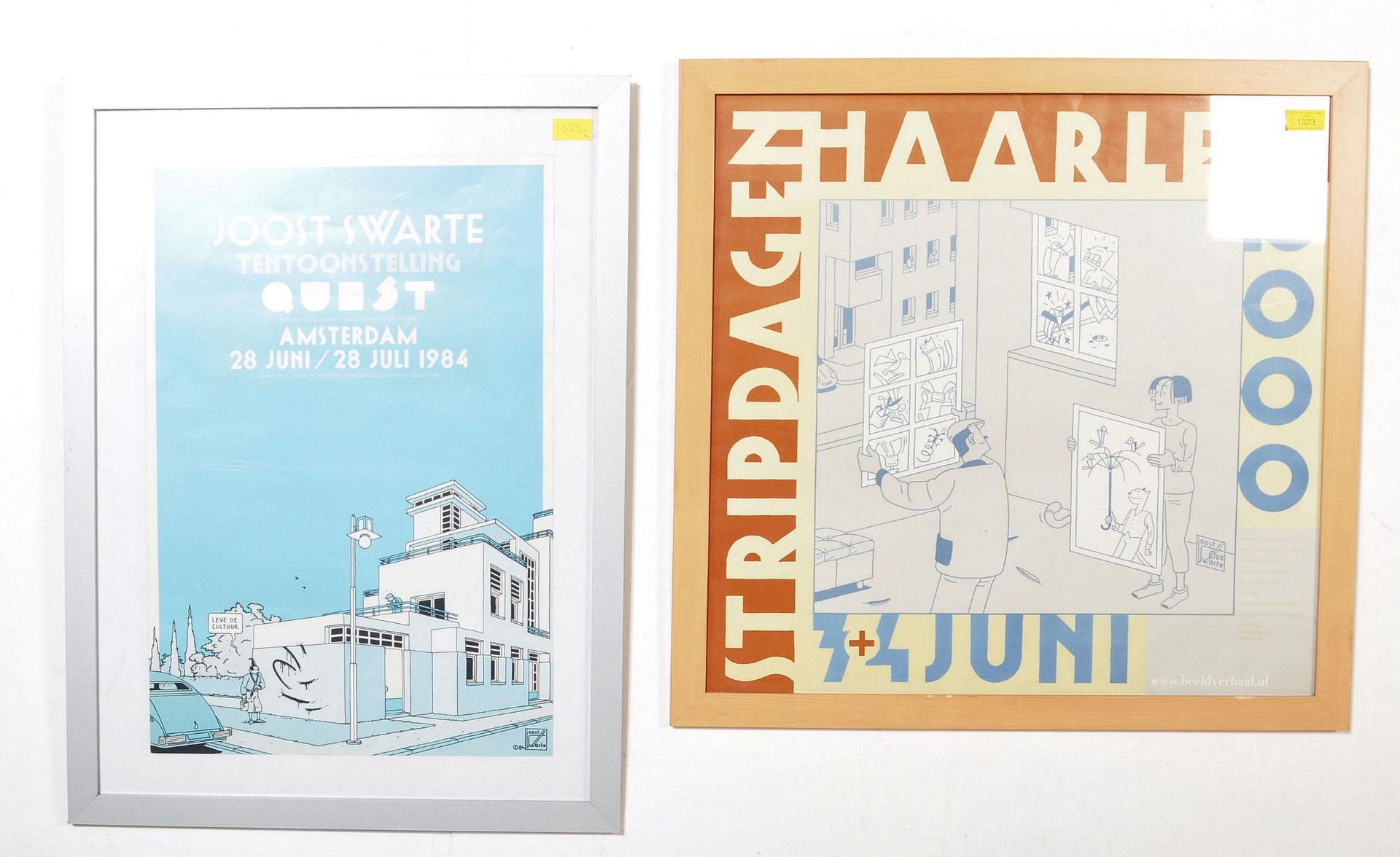 JOOST SWARTE FOR QUEST AMSTERDAM WALL POSTERS