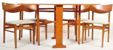 MID 20TH CENTURY TEAK WOOD DINING ROOM SUITE