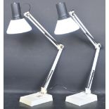 TWO VINTAGE 20TH CENTURY MICROMARK DESKTOP LAMP