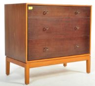JOHN & SYLVIA REID - STAG FURNITURE CHEST OF DRAWERS