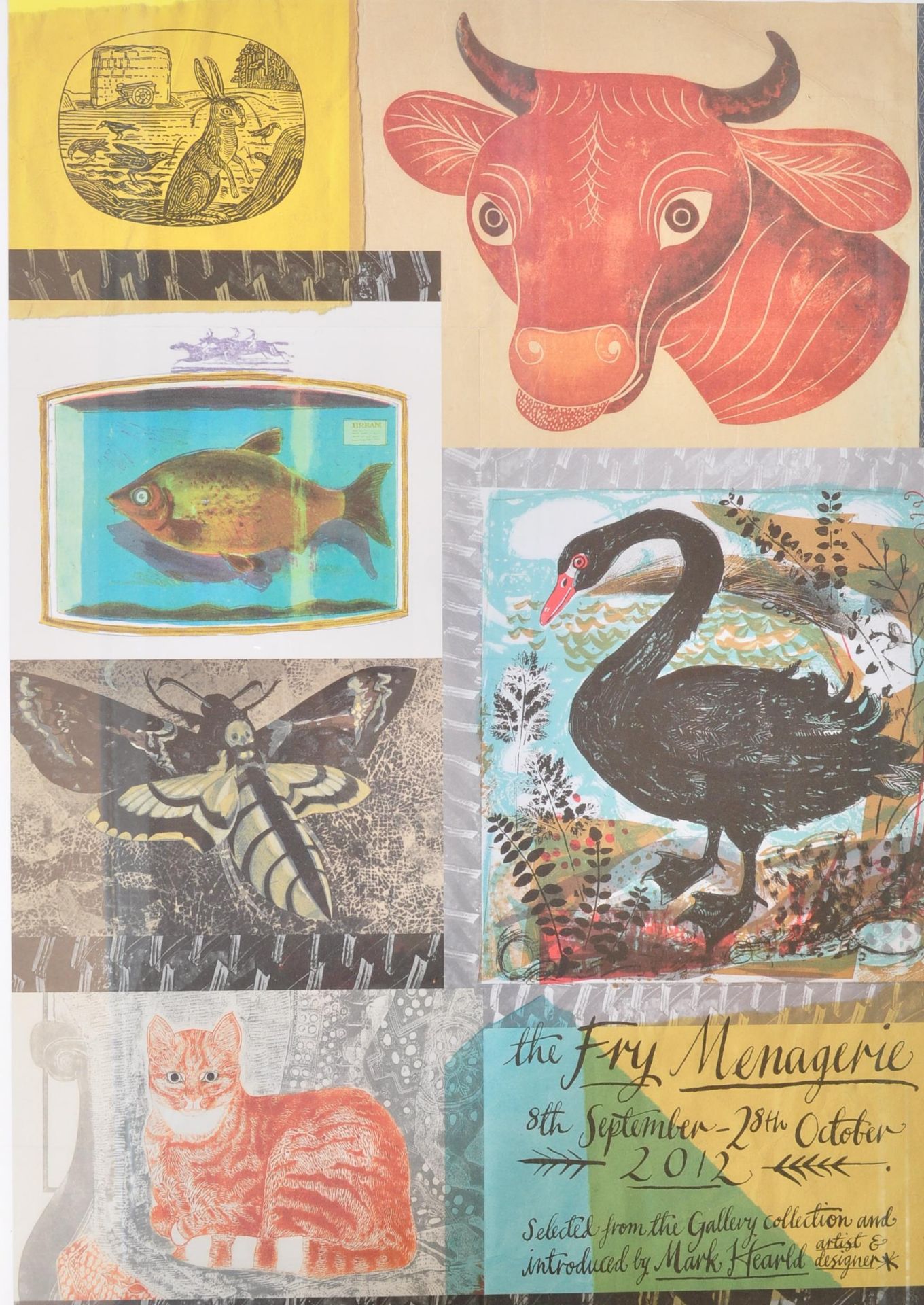 MARK HEARLD FRY MENAGERIE EXHIBITION POSTER - Bild 3 aus 6