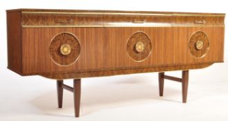 MID CENTURY RETRO MELAMINE SIDEBOARD CREDENZA