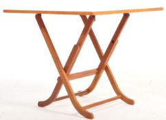 MEREDEW - RETRO VINTAGE MID 20TH CENTURY TEAK FOLDING TABLE