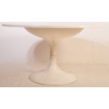 MAURICE BURKE FOR ARKANA - WHITE TULIP DINING TABLE