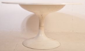 MAURICE BURKE FOR ARKANA - WHITE TULIP DINING TABLE