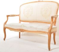 EARLY 20TH CENTURY FRENCH LOUIS XV STYLE CANAPE SOFA