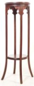 EDWARDIAN MAHOGANY TORCHERE / JARDINIERE/ PLANT STAND