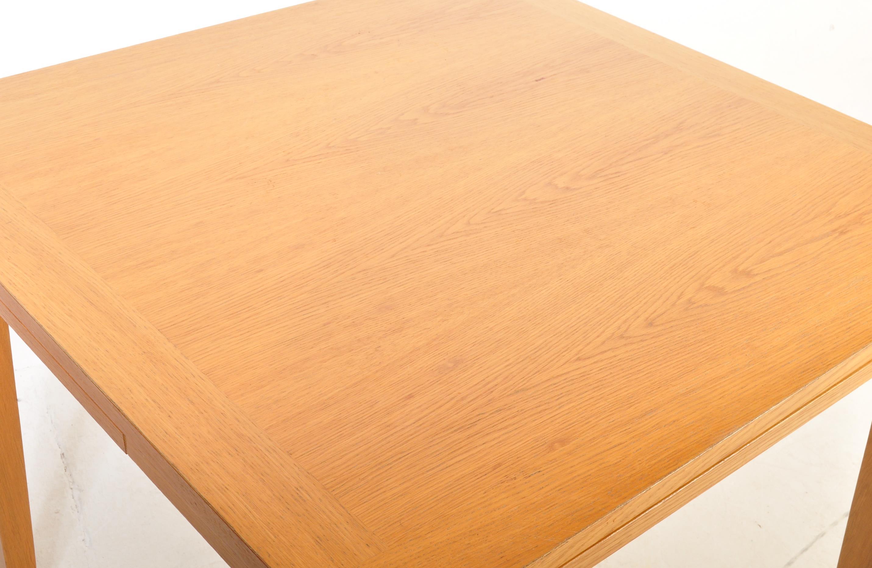 CONTEMPORARY OAK FURNITURE LAND DRAW LEAF DINING TABLE - Image 3 of 5