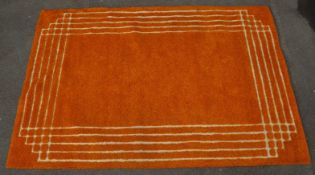 20TH CENTURY HAND MADE HONG KONG FLOOR RUG CARPET