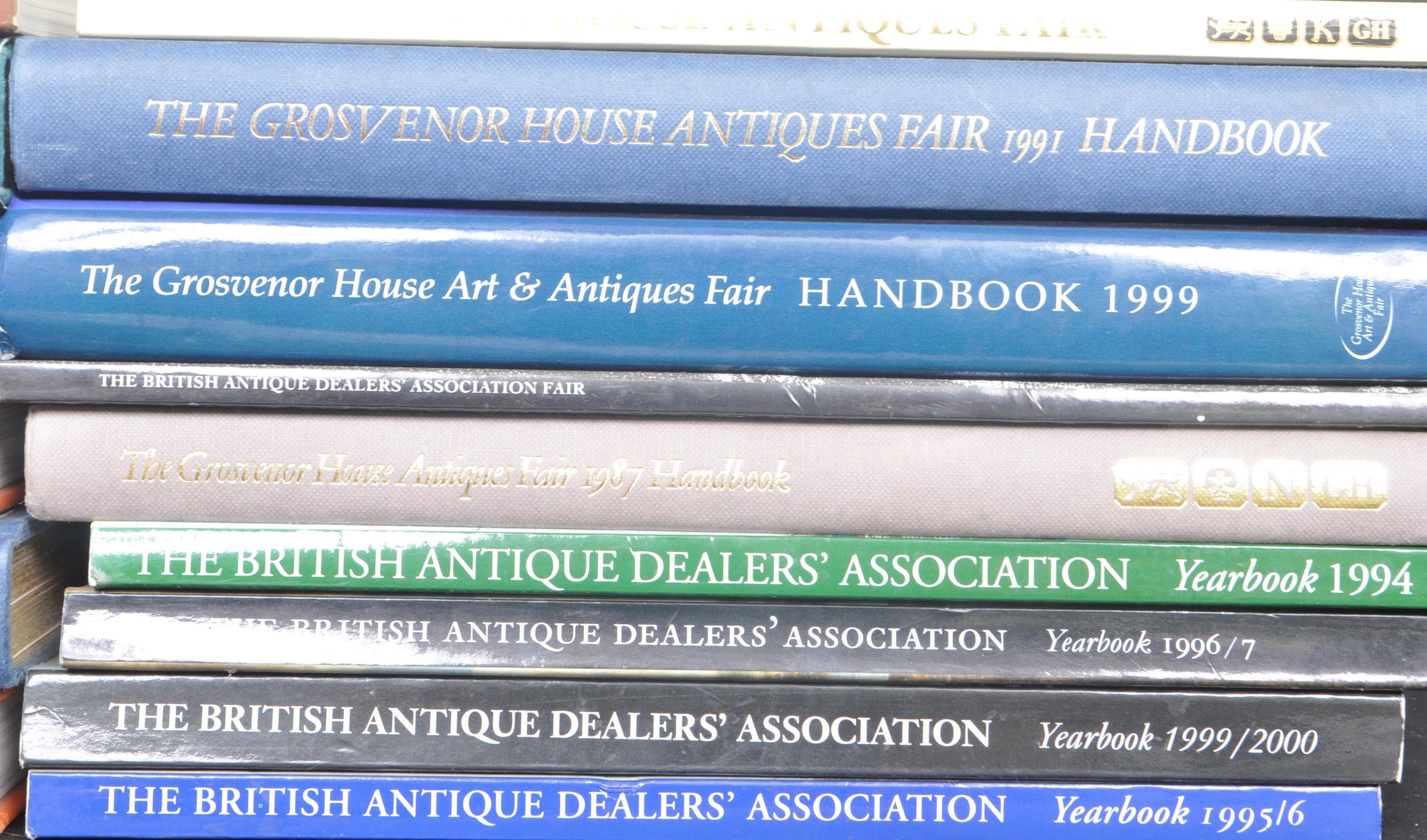 COLLECTION OF GROSVENOR ART & ANTIQUES FAIR HANDBOOKS & BADA YEARBOOKS - Image 3 of 5