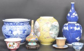 COLLECTION OF CHINESE ORIENTAL CERAMICS