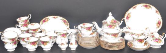 VINTAGE 20TH CENTURY ROYAL ALBERT OLD COUNTRY ROSES TEA SET