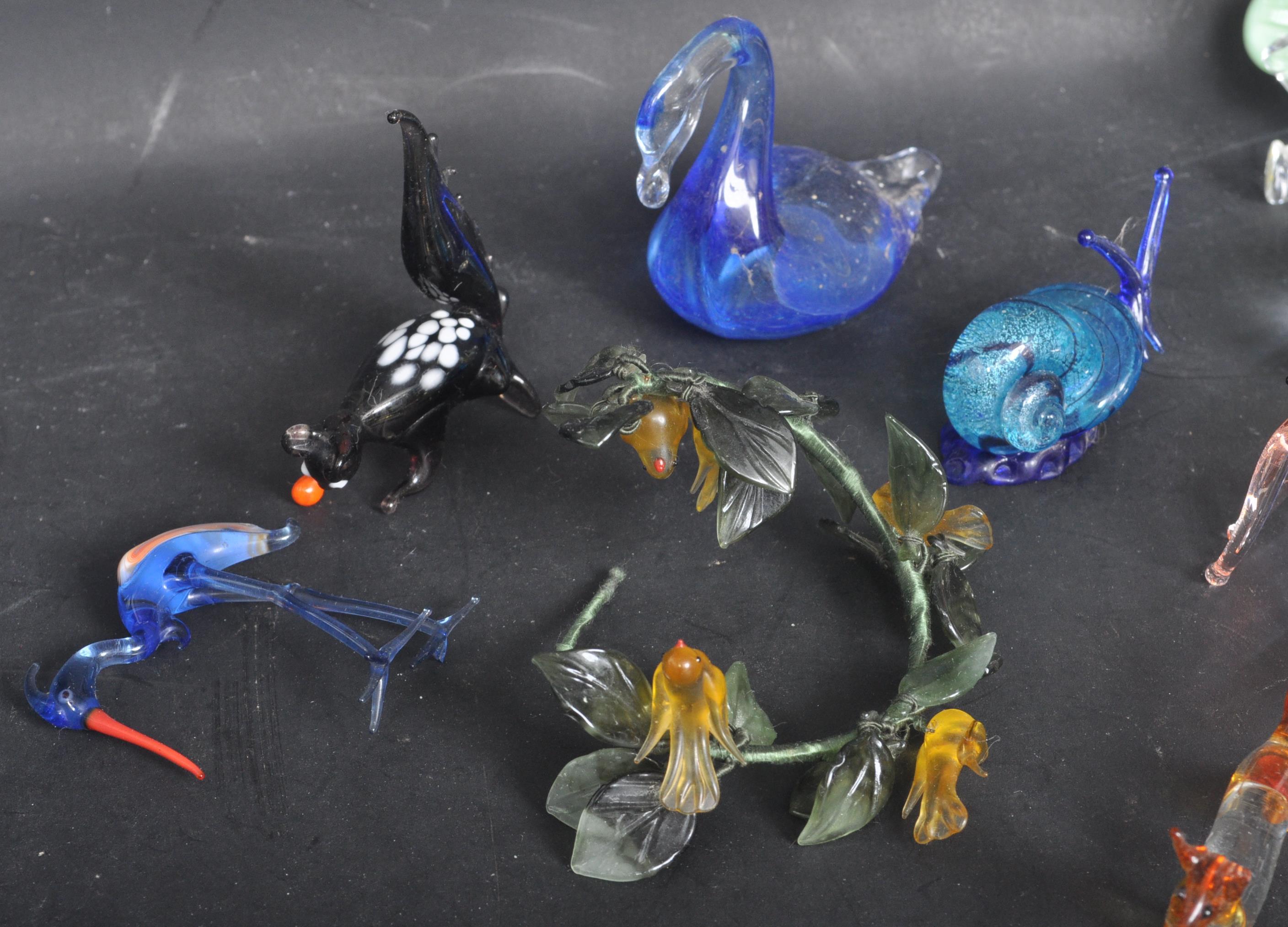 COLLECTION OF MURANO, SWAROVSKI & DARTINGTON GLASS FIGURES - Image 2 of 6