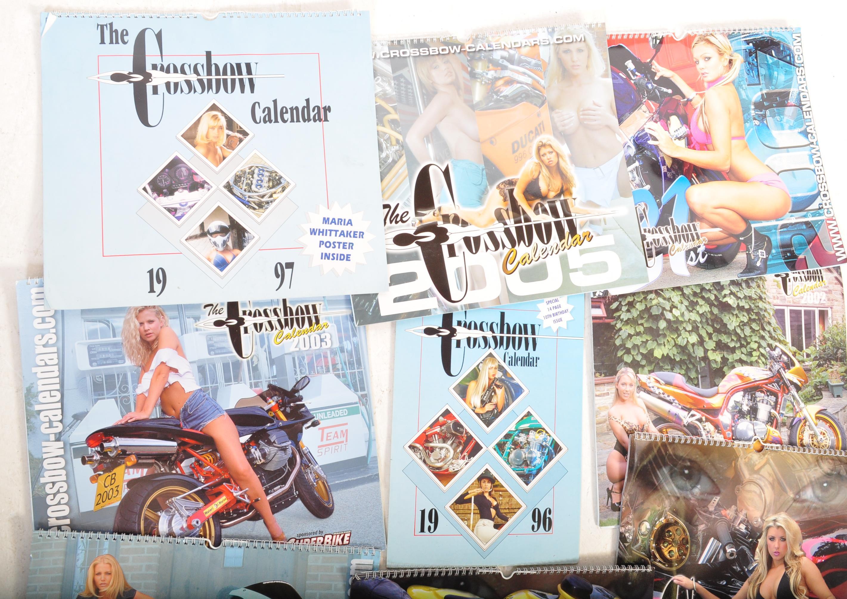 COLLECTION OF EROTIC CROSSBOW CALENDARS - Image 5 of 9