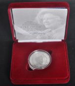 ROYAL MINT 1900-2002 QUEEN MOTHER SILVER PROOF COIN