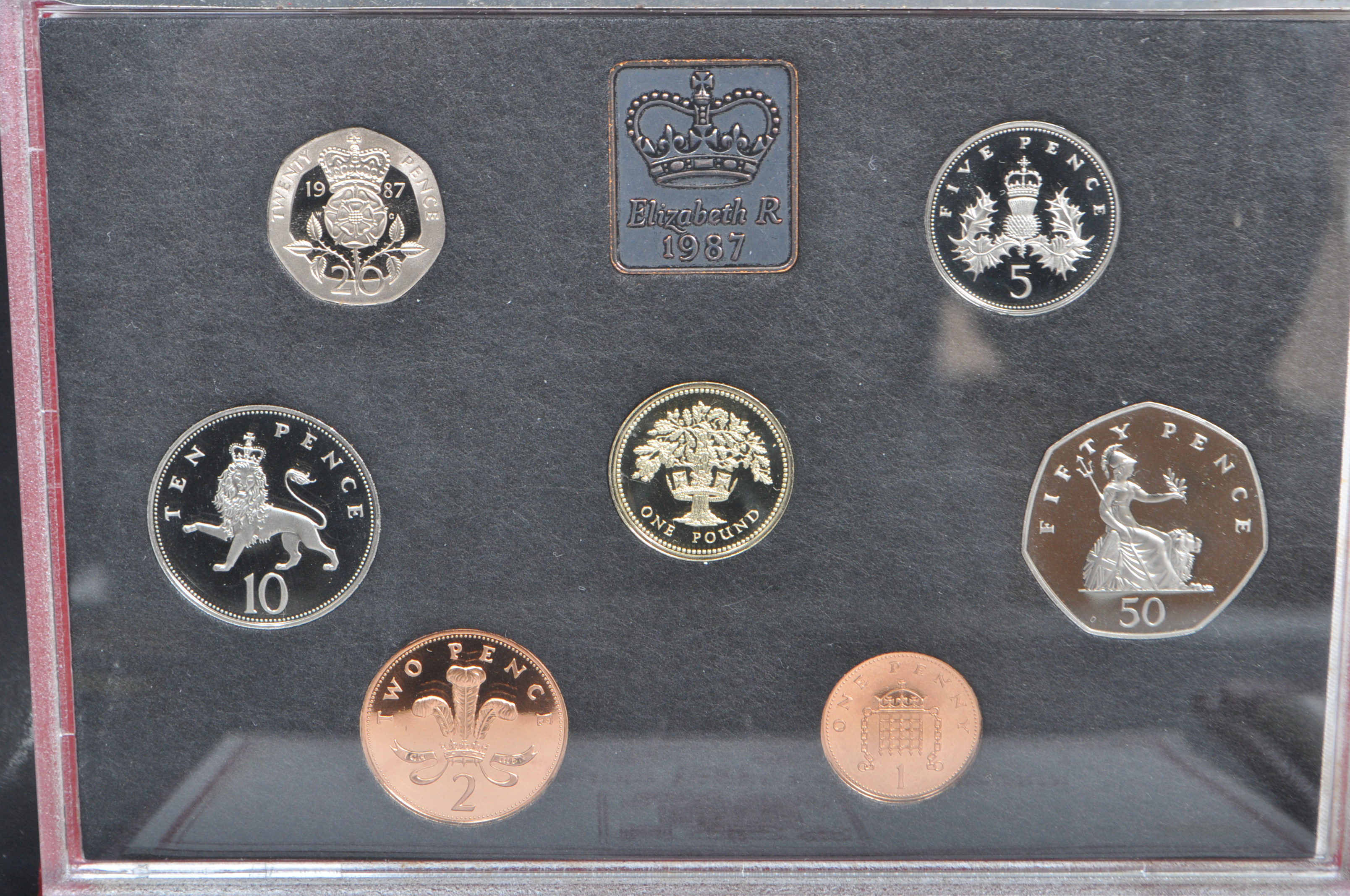 COLLECTION OF THREE UNITED KINGDOM PROOF COIN COLLECTION SETS - Image 2 of 5