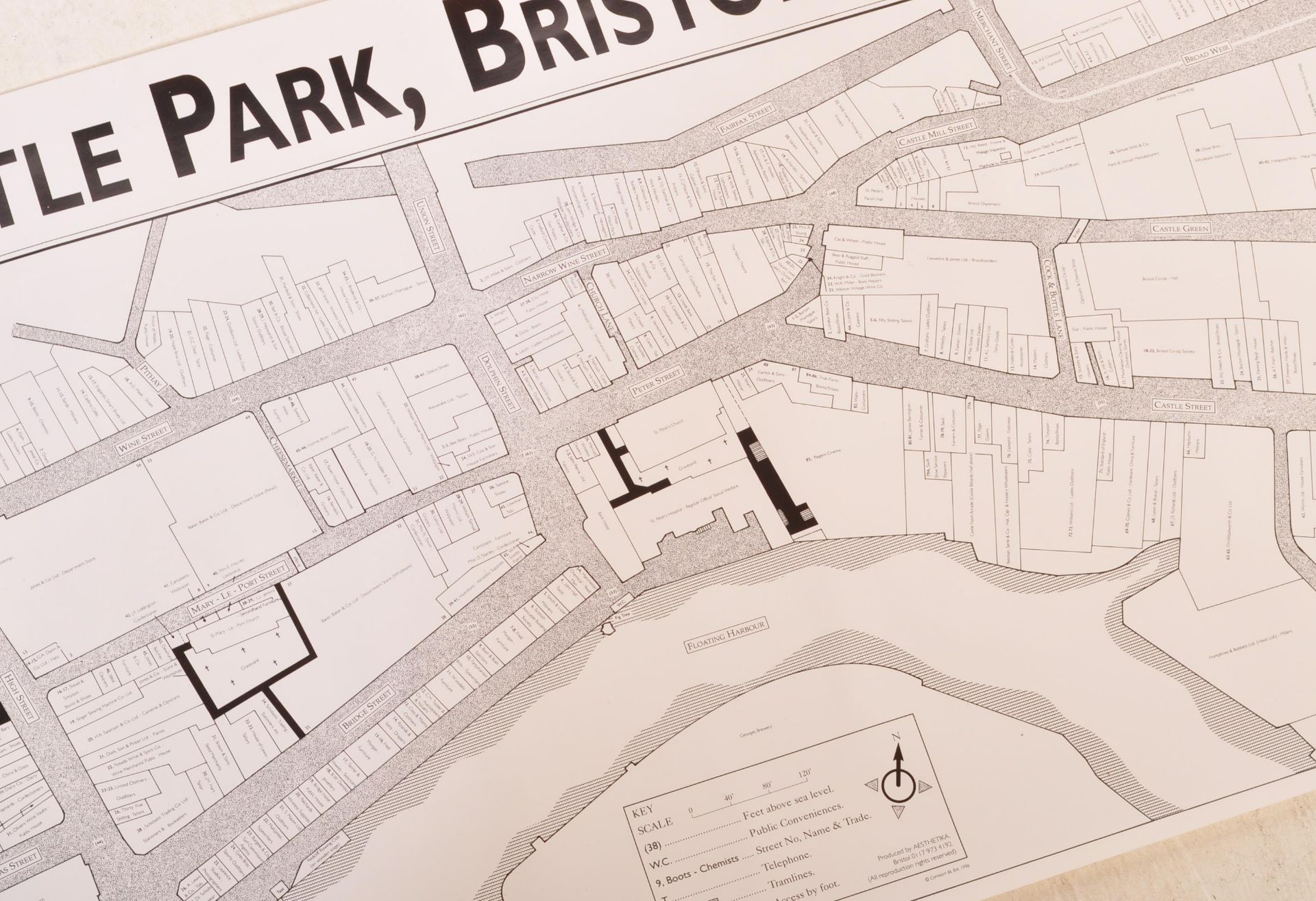 OF LOCAL INTEREST - PAIR OF ORDNANCE SURVEY MAPS OF THE BRISTOL AREA - Bild 3 aus 6