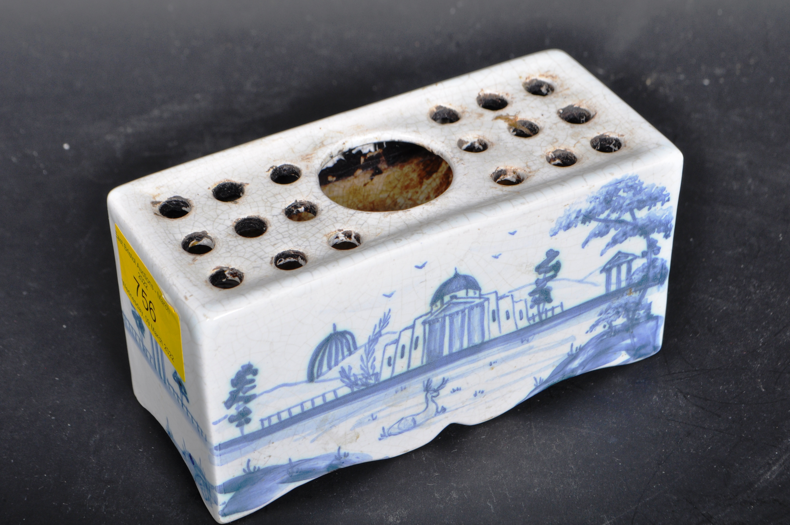 DEBORAH SEARS - ISIS CERAMICS - FLOWER BRICK - Image 3 of 4