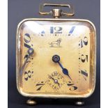 VINTAGE 20TH CENTURY DUVERDREY & BLOQUEL TRAVEL ALARM CLOCK