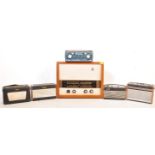 COLLECTION OF VINTAGE RETRO RADIOS TO INCLUDE ROBERTS, HACKER & MURPHY
