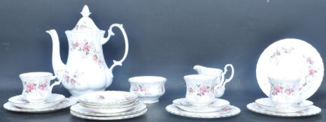 ROYAL ALBERT LAVENDER ROSE CHINA TEA SET