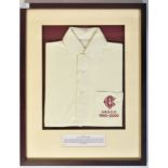 BRISTOL CRICKET CLUB FRAMED SHIRT - UNIVERSITY OF BRISTOL