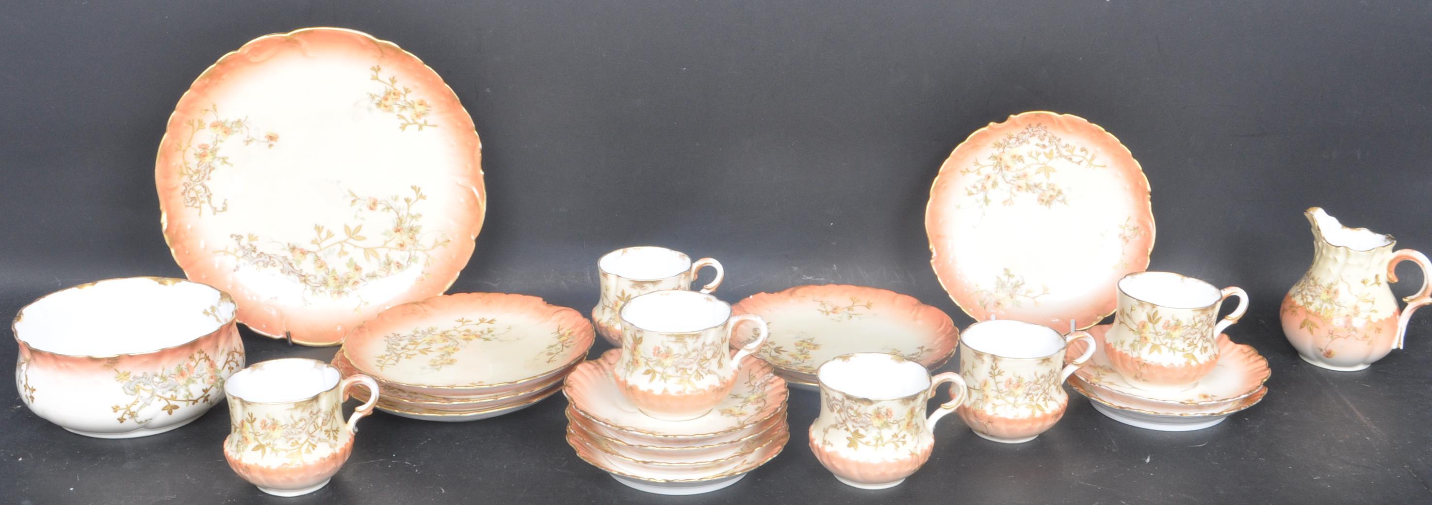 EARLY 20TH CENTURY LIMOGES TEA SERVICE - Image 2 of 11