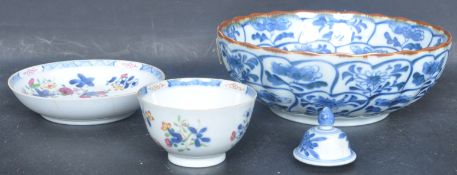 COLLECTION OF 17TH 18TH & 20TH CENTURY CHINESE CHINA & PORCELAIN