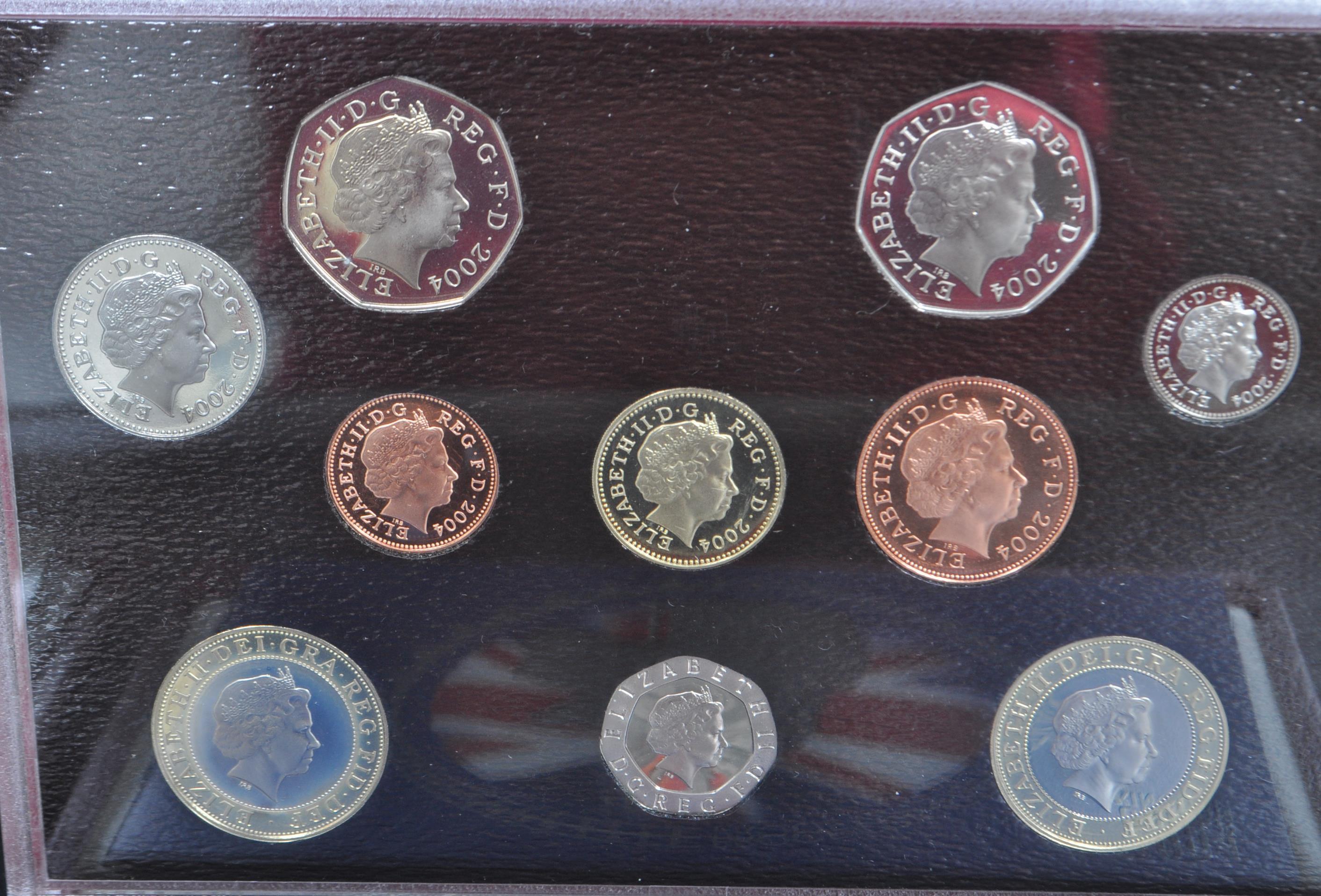 2 UNITED KINGDOM PROOF COLLECTION SET OF 2002 & 2004 - Image 2 of 6