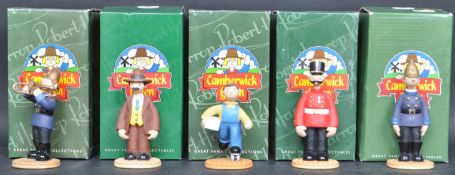 CAMBERWICK GREEN – ROBERT HARROP – X5 FIGURINES / STATUES