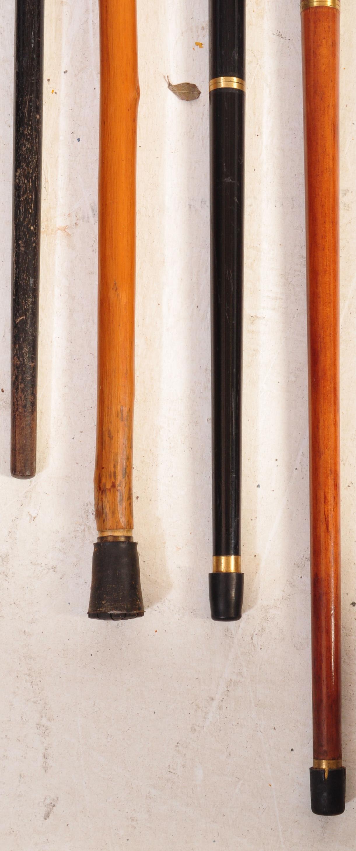COLLECTION OF VINTAGE 20TH CENTURY WALKING STICKS - Image 7 of 8