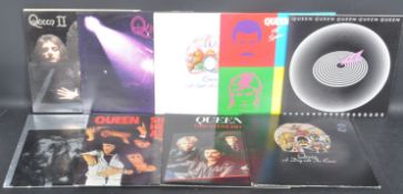 COLLECTION OF VINTAGE QUEEN LP RECRDS