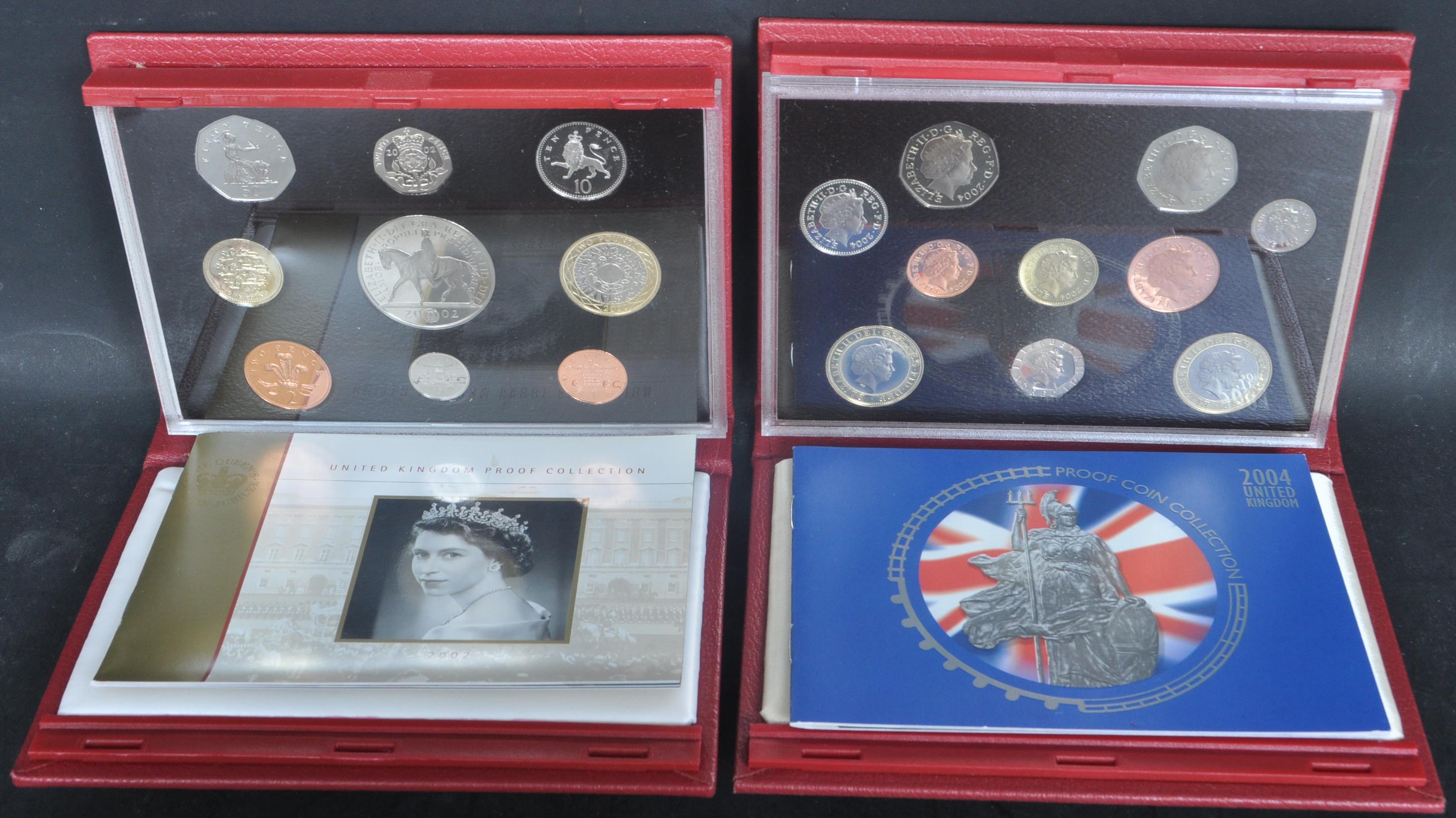 2 UNITED KINGDOM PROOF COLLECTION SET OF 2002 & 2004 - Image 6 of 6