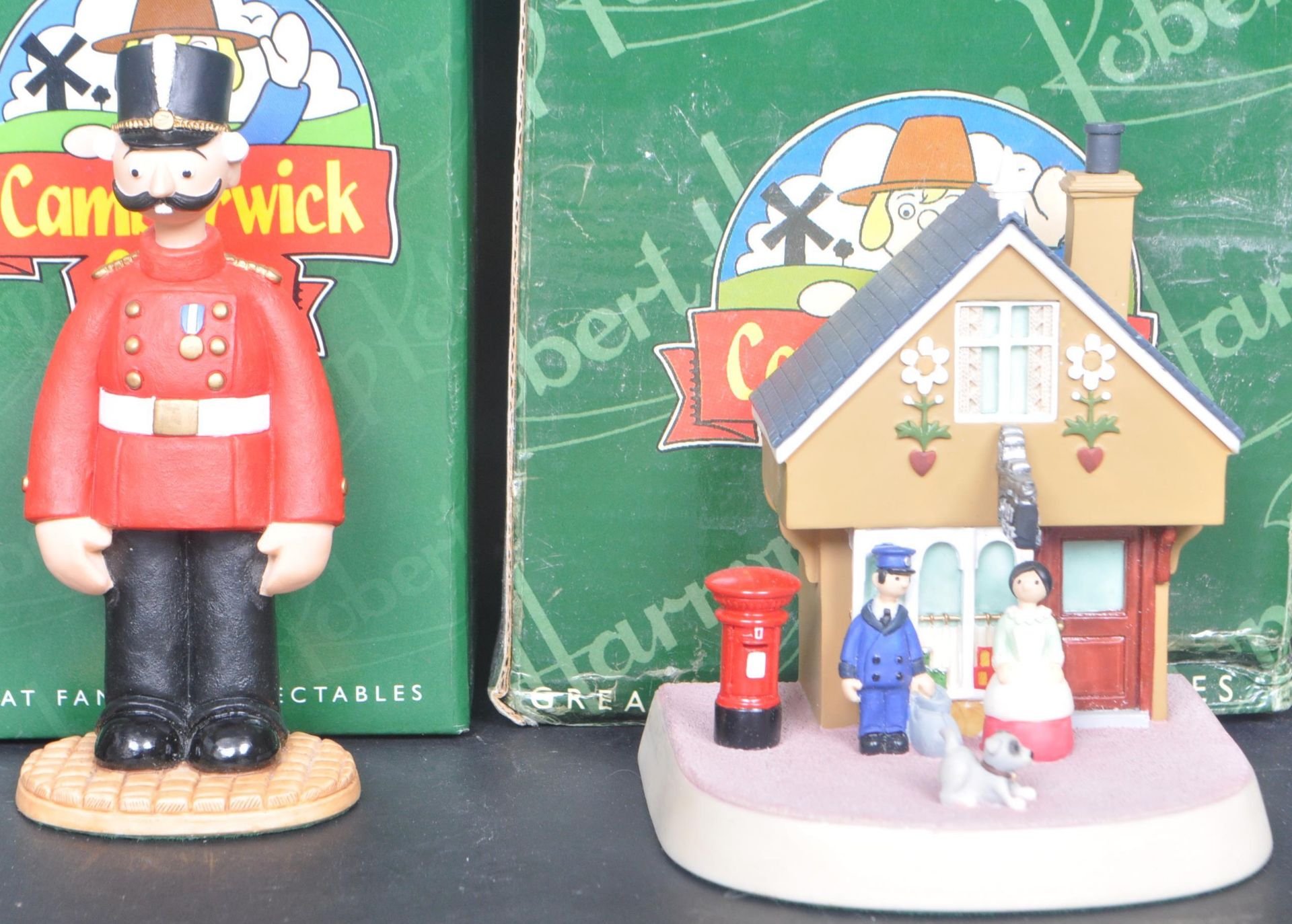 CAMBERWICK GREEN – ROBERT HARROP – X5 FIGURINES / STATUES - Bild 3 aus 5