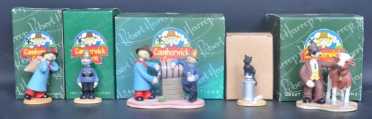 CAMBERWICK GREEN – ROBERT HARROP – X5 FIGURINES / STATUES