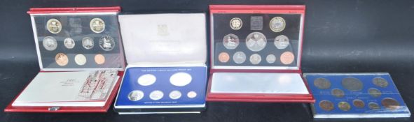 1997 & 1993 DELUXE PROOF COIN SET TOGETHER WITH TWO OTHERS