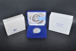 ROYAL MINT DIANA PRINCESS OF WALES SILVER PROOF FIVE POUND COIN