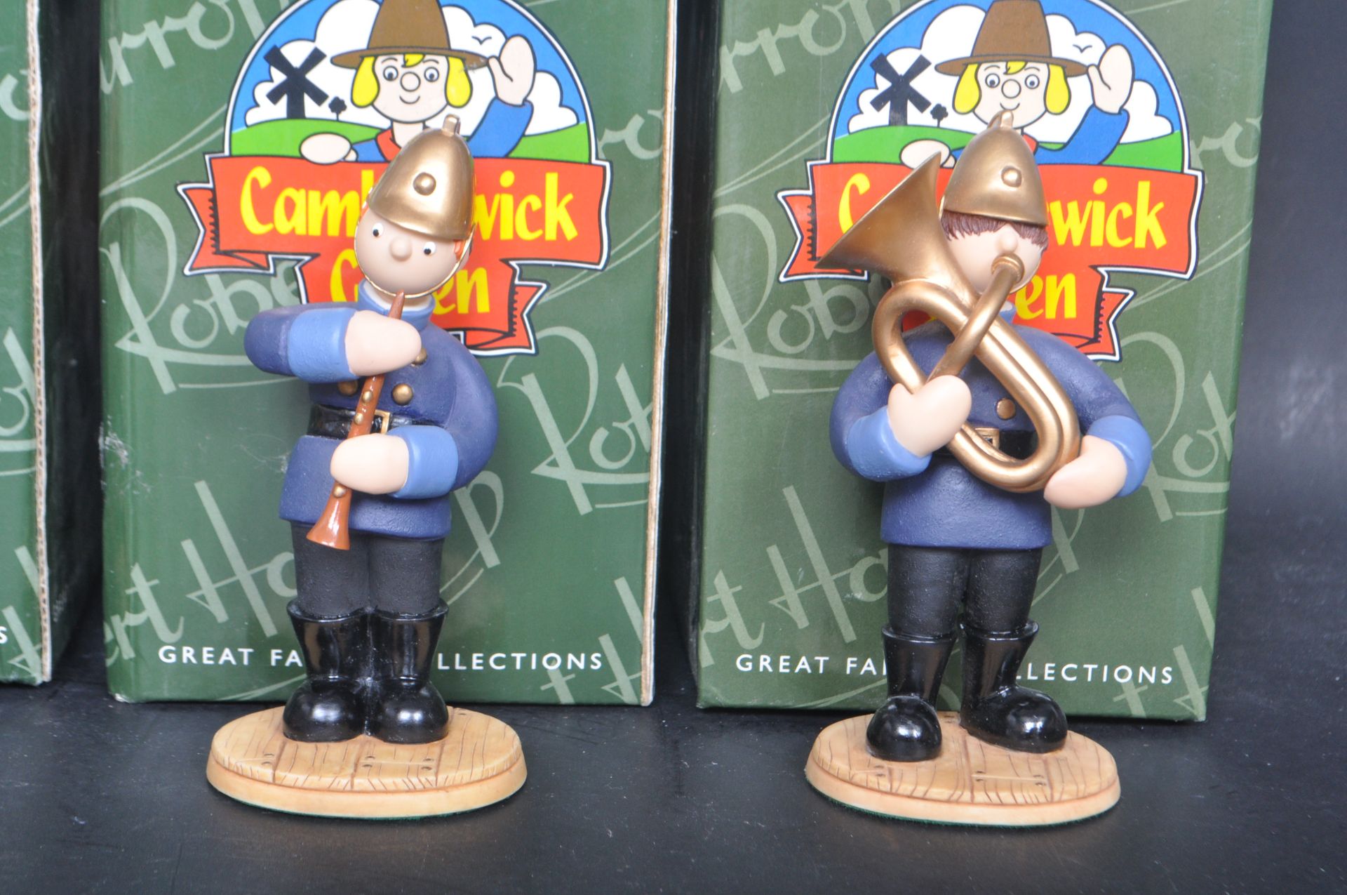 CAMBERWICK GREEN – ROBERT HARROP – X5 FIGURINES / STATUES - Bild 3 aus 5