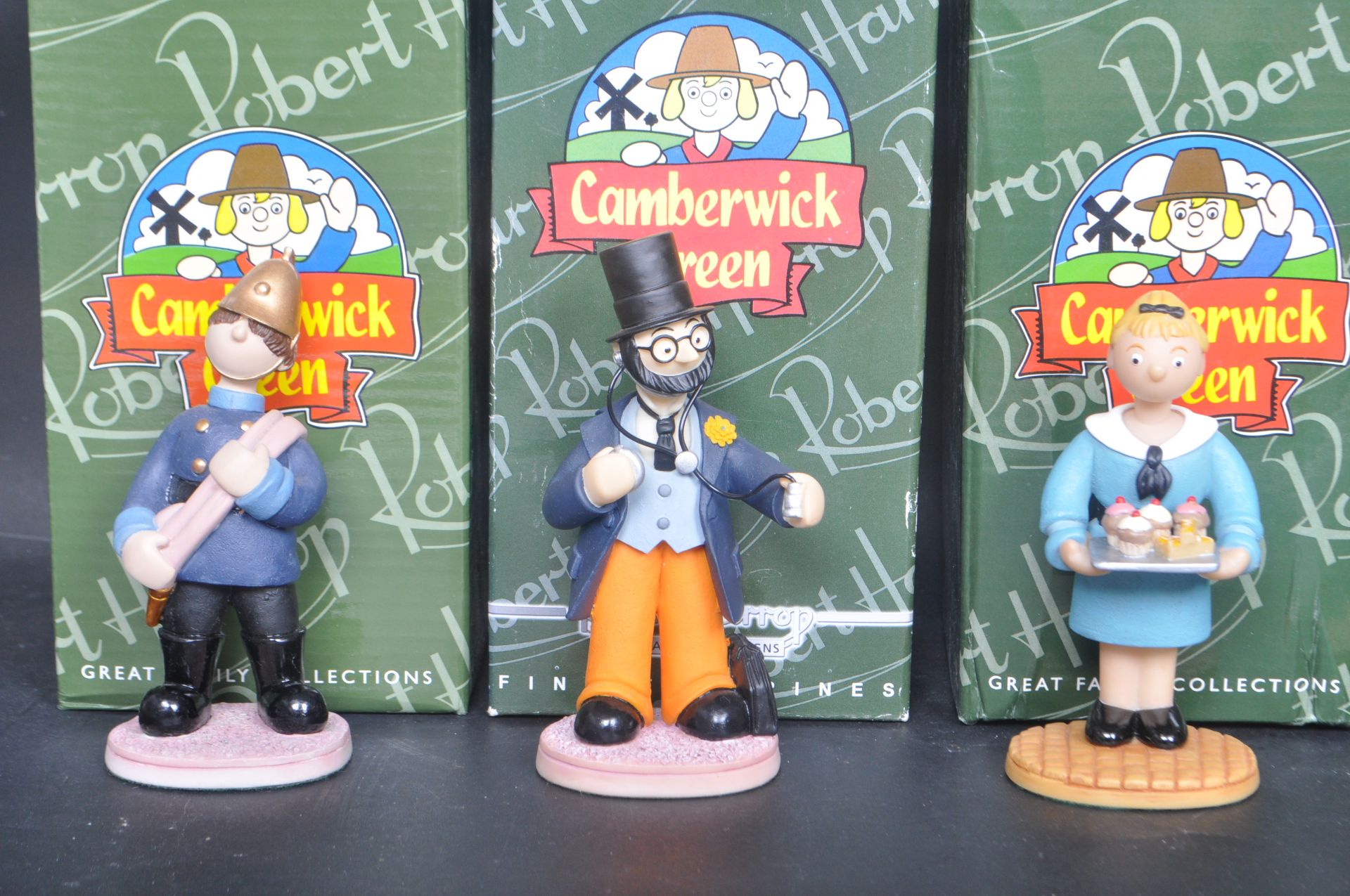 CAMBERWICK GREEN – ROBERT HARROP – X5 FIGURINES / STATUES - Bild 2 aus 5