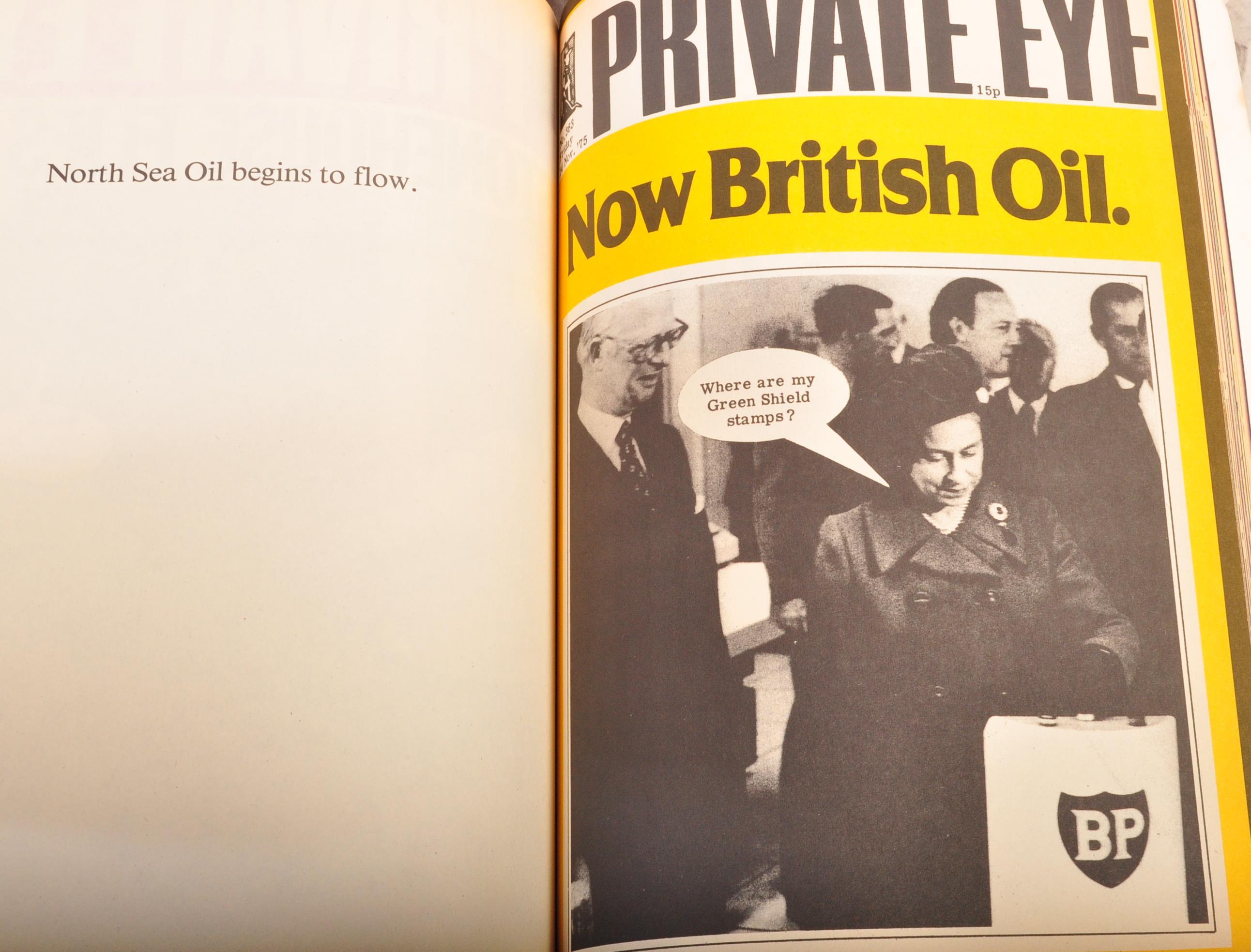 LARGE COLLECTION OF APPROV 250 VINTAGE 20TH CENTURY PRIVATE EYE MAGAZINE - Image 7 of 9