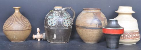 COLLECTION OF RETRO VINTAGE MID 20TH CENTURY STUDIO ART POTTERY