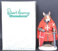 ROBERT HARROP - DOGGIE PEOPLE - HOSPITALLER KNIGHT - LIMITED EDITION FIGURE