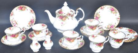 VINTAGE ROYAL ALBERT OLD COUNTRY ROSES TEA SERVICE