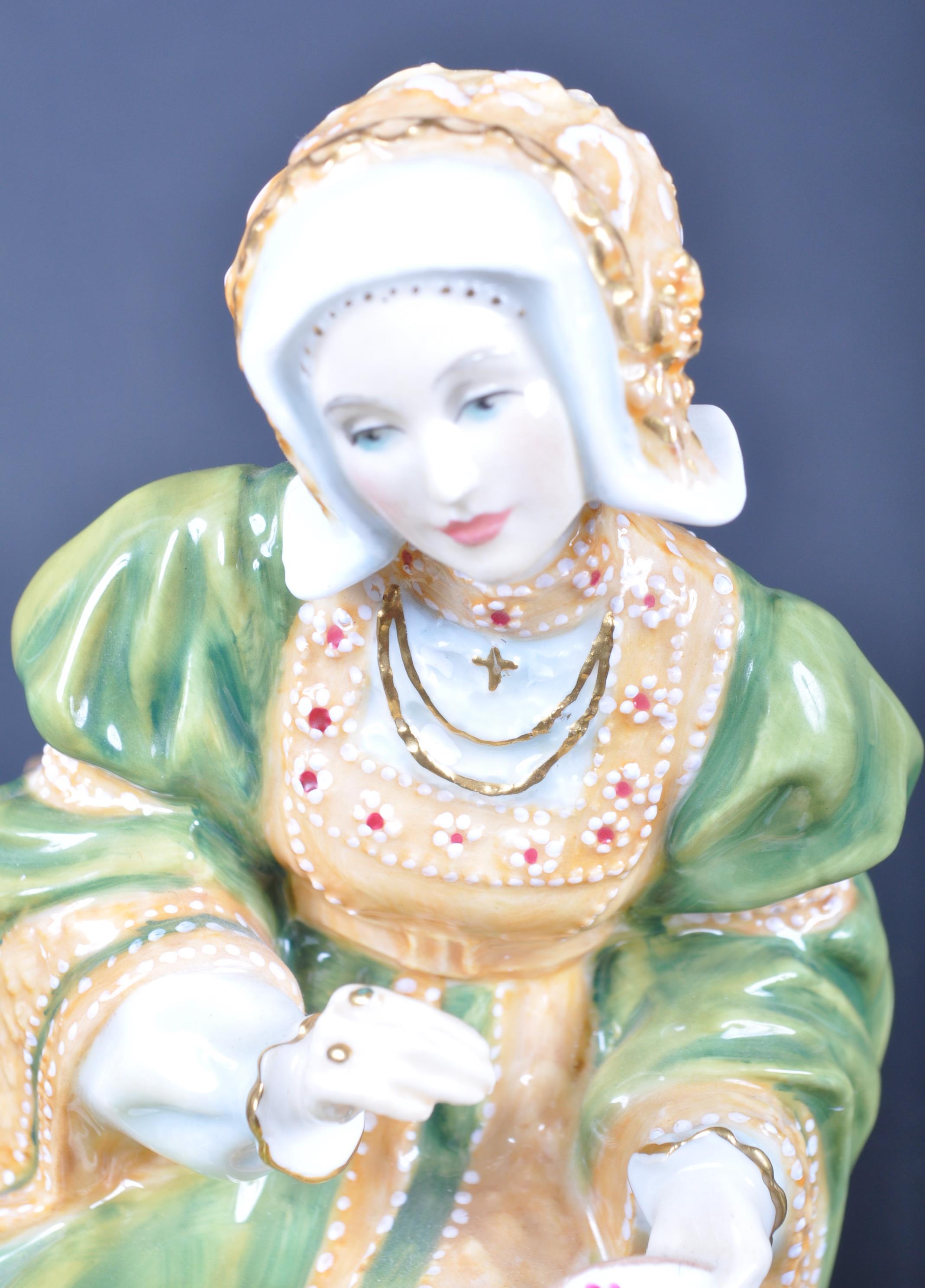 ROYAL DOULTON ANNE OF CLEEVES LIMITED EDITION PORCELAIN FIGURINE - Image 2 of 5